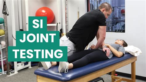 sacral compression and distraction test|si joint physical exam tests.